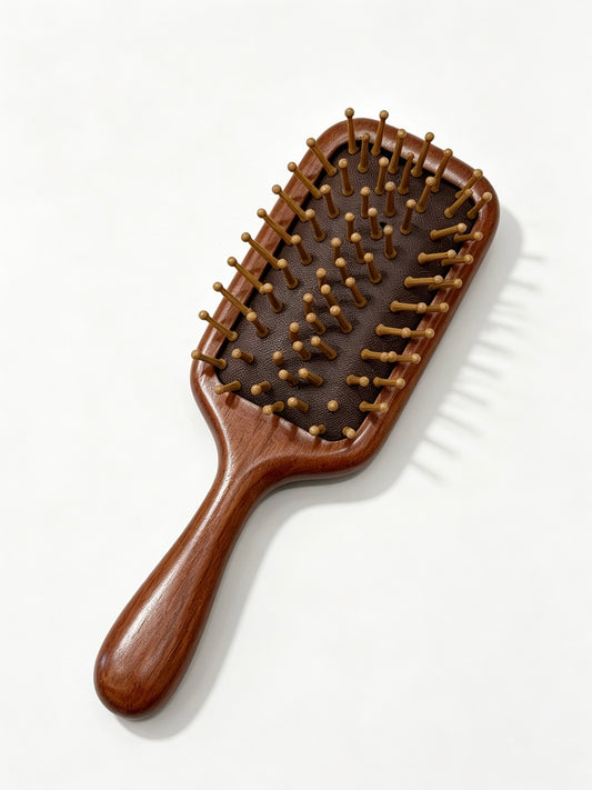 Air Cushion Comb front view on white background